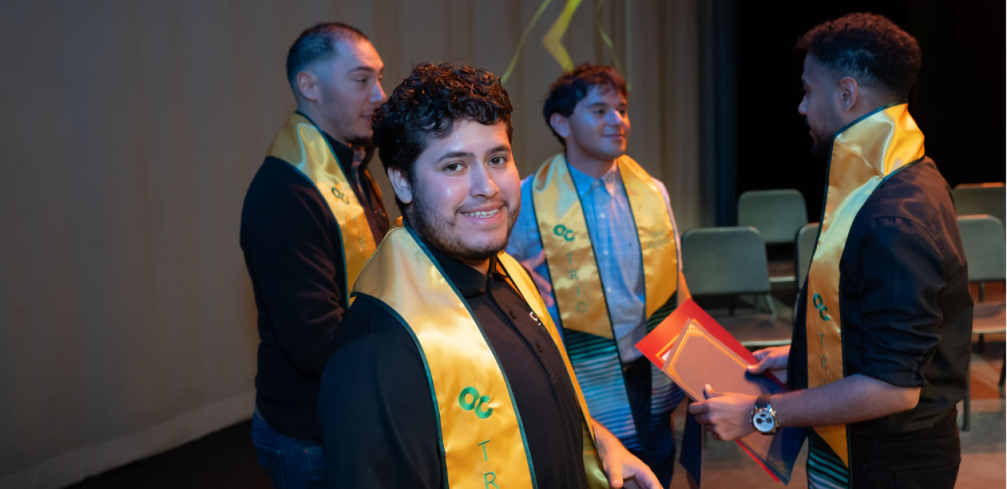 TRIO 2026 Graduate at Ceremony