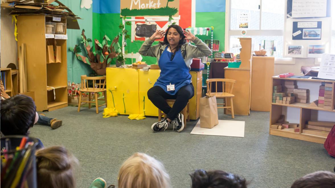 Child development center classroom