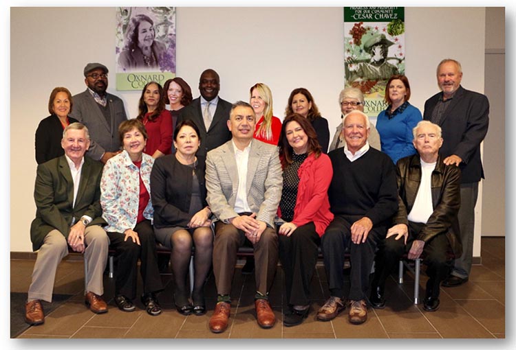 photo of Oxnard College Foundation board members