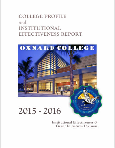 2015-2016 Institutional Effectiveness Report
