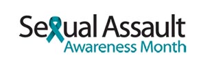 image of logo for Sexual Assault Awareness Month