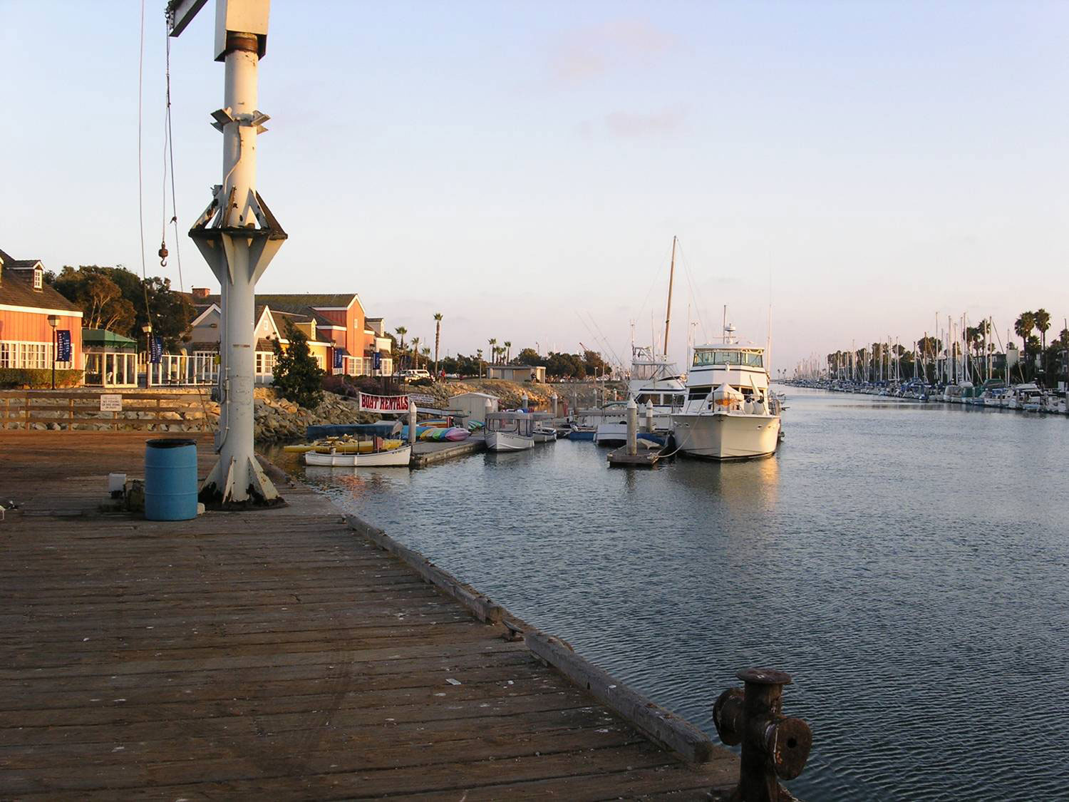 MEC at harbor with boat