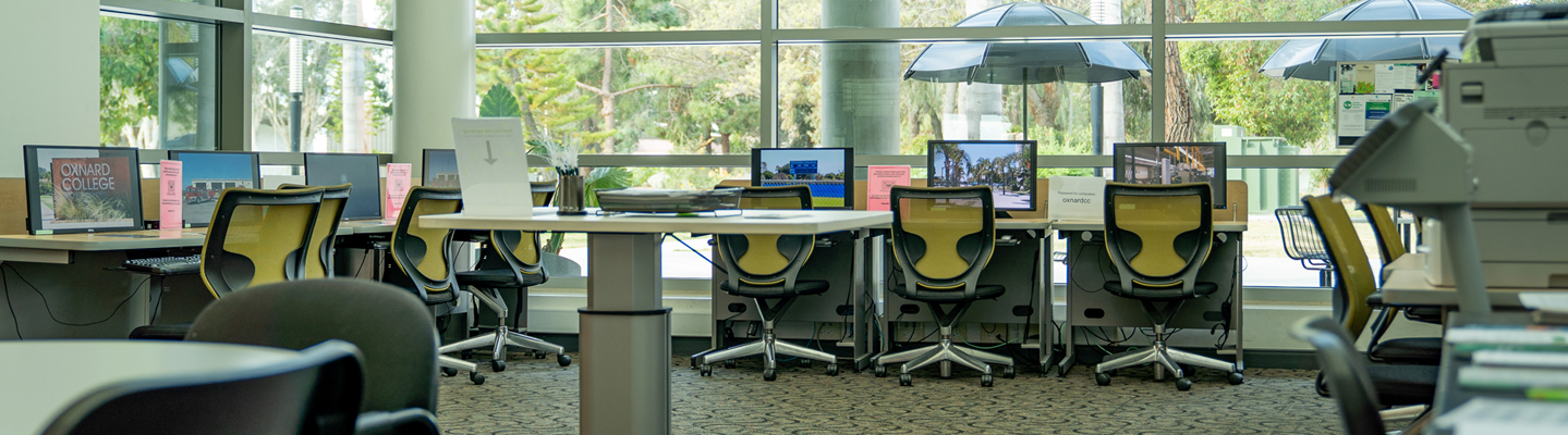 computers in student services building