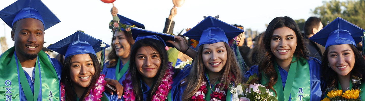 graduates at graduation ceremony