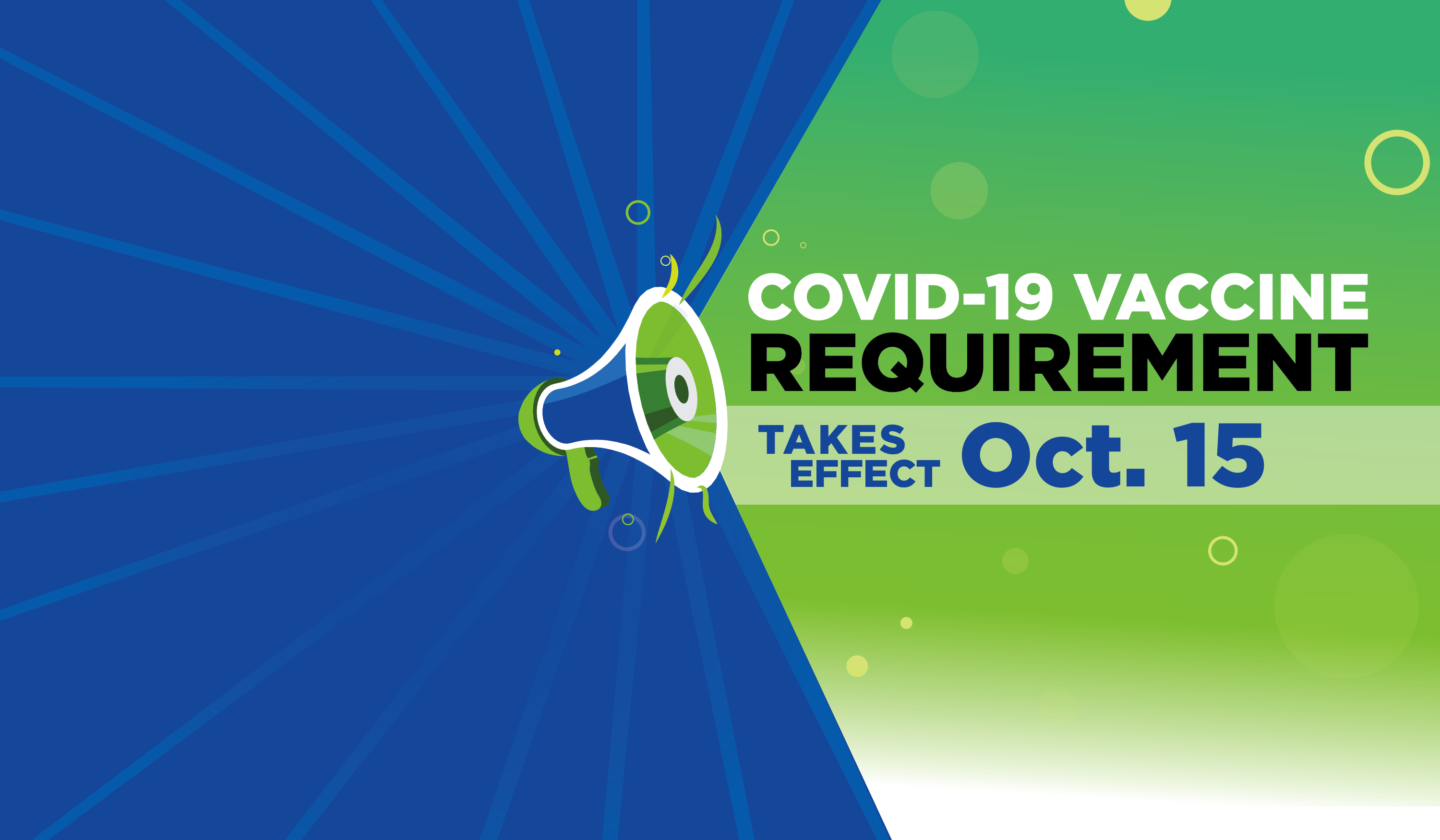 covid 19 vaccine requirement takes effect october 15