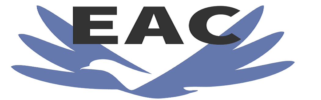 EAC logo: a dove taking flight
