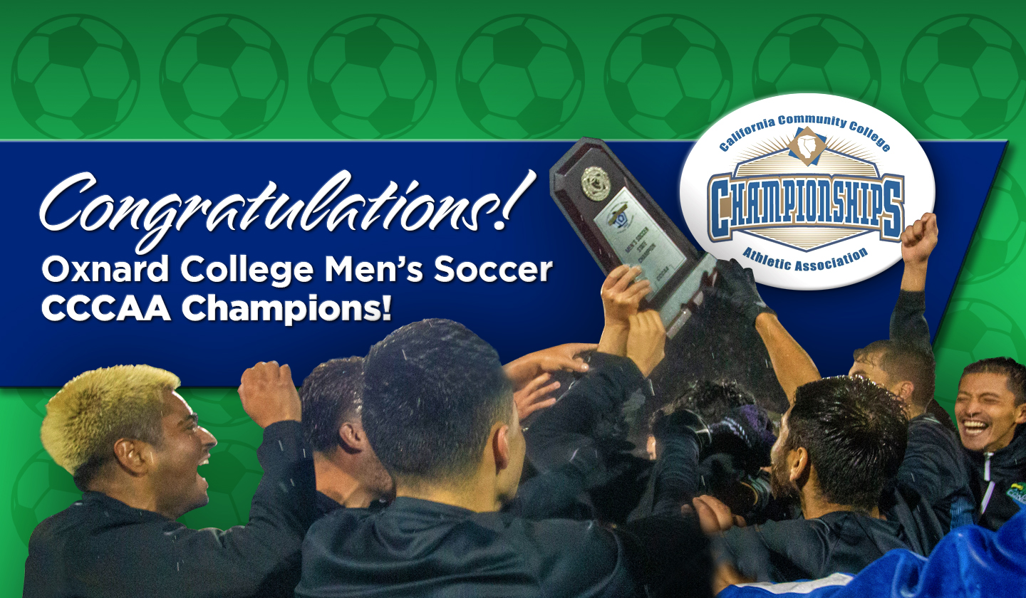Congratulations Oxnard College Soccer