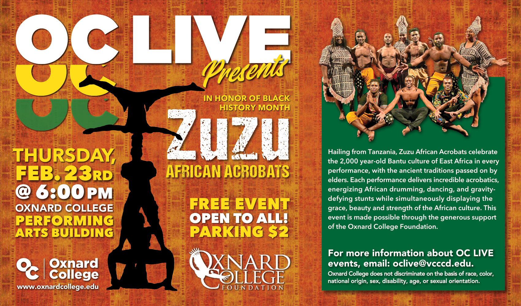 Zuzu African Acrobats