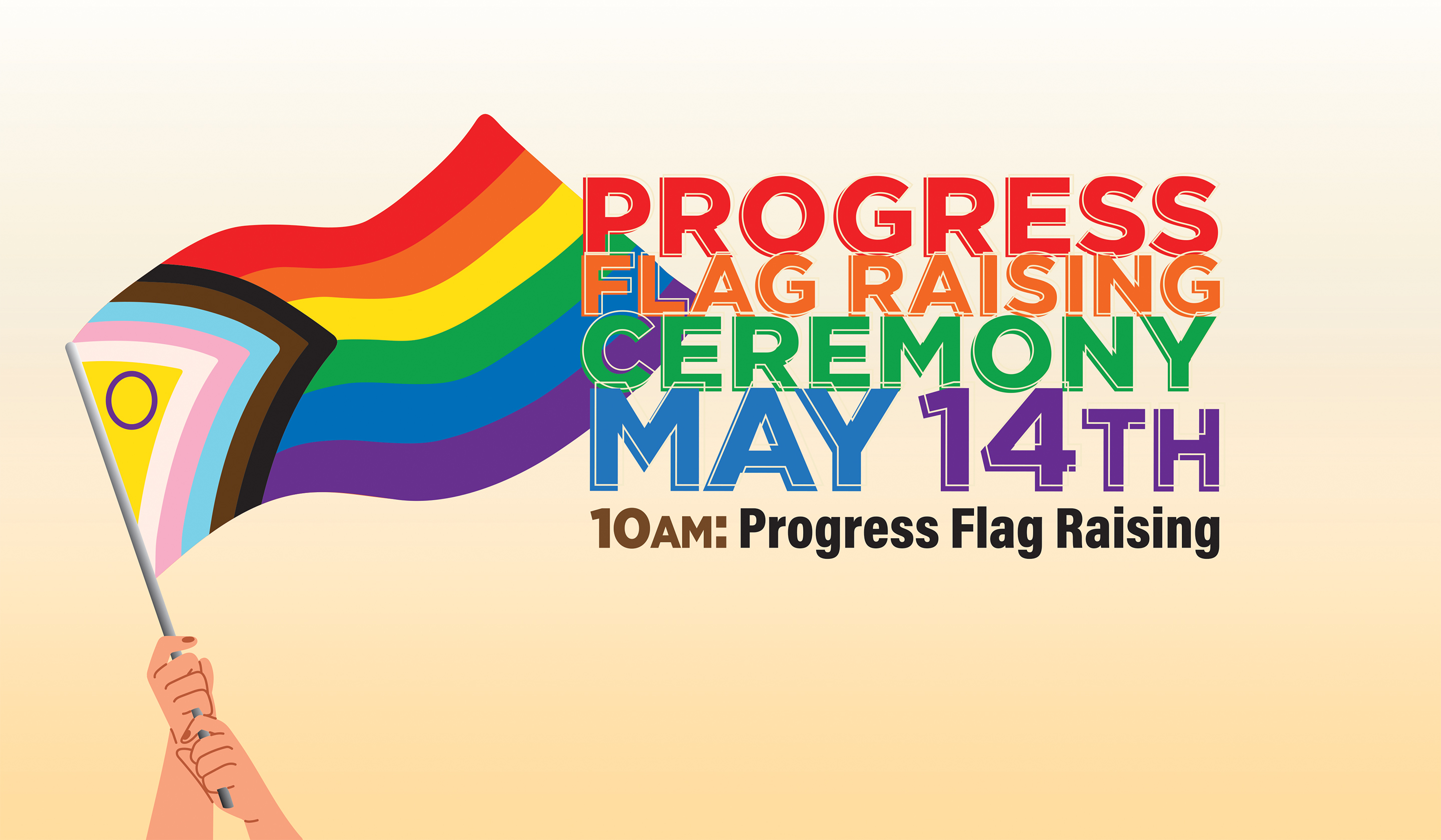 OC Annual LGBTQIA+ Progress Flag Raising