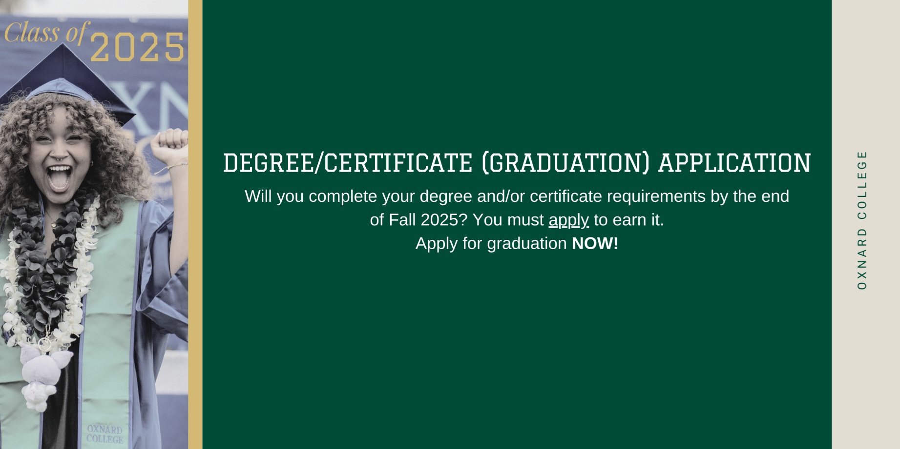 Fall 2025 Grad Banner