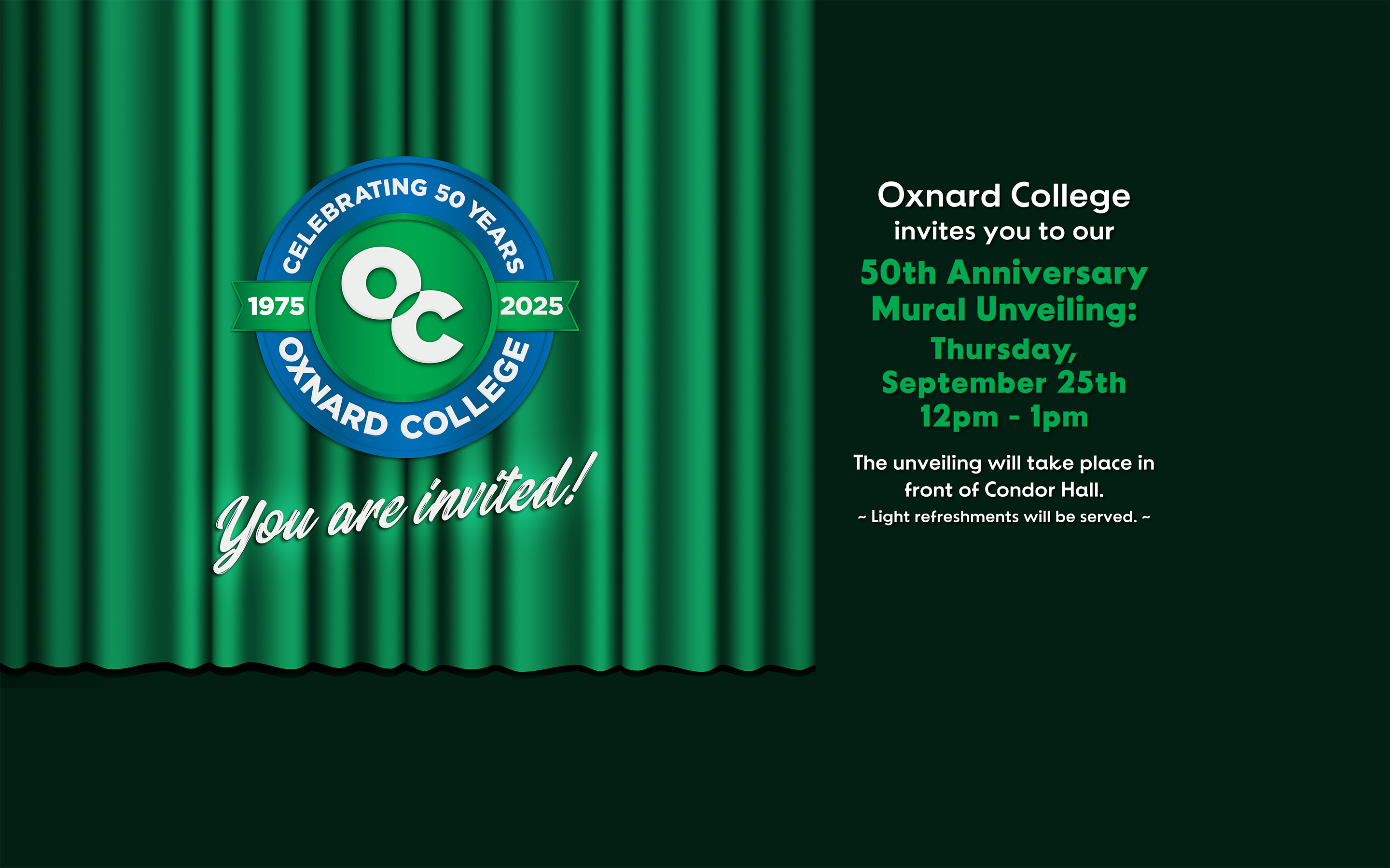 50th Anniversary Mural Unveiling