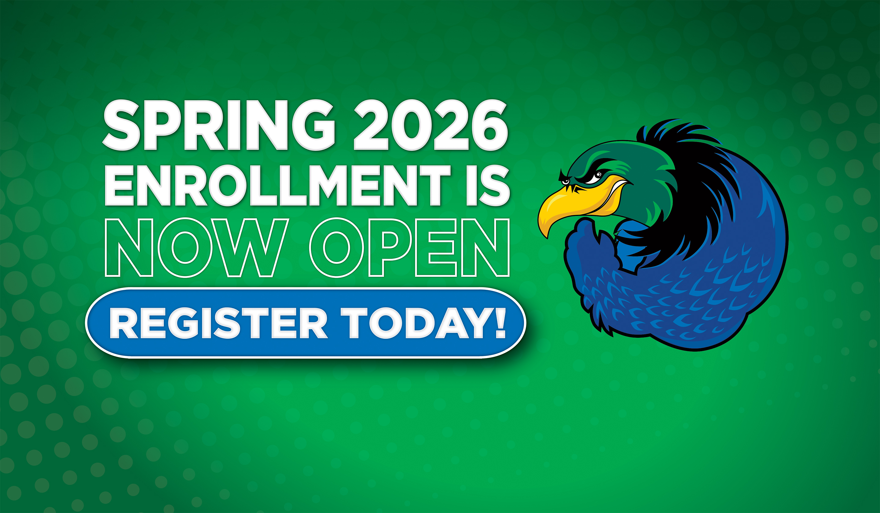 Enroll Today for Spring 2026 Classes