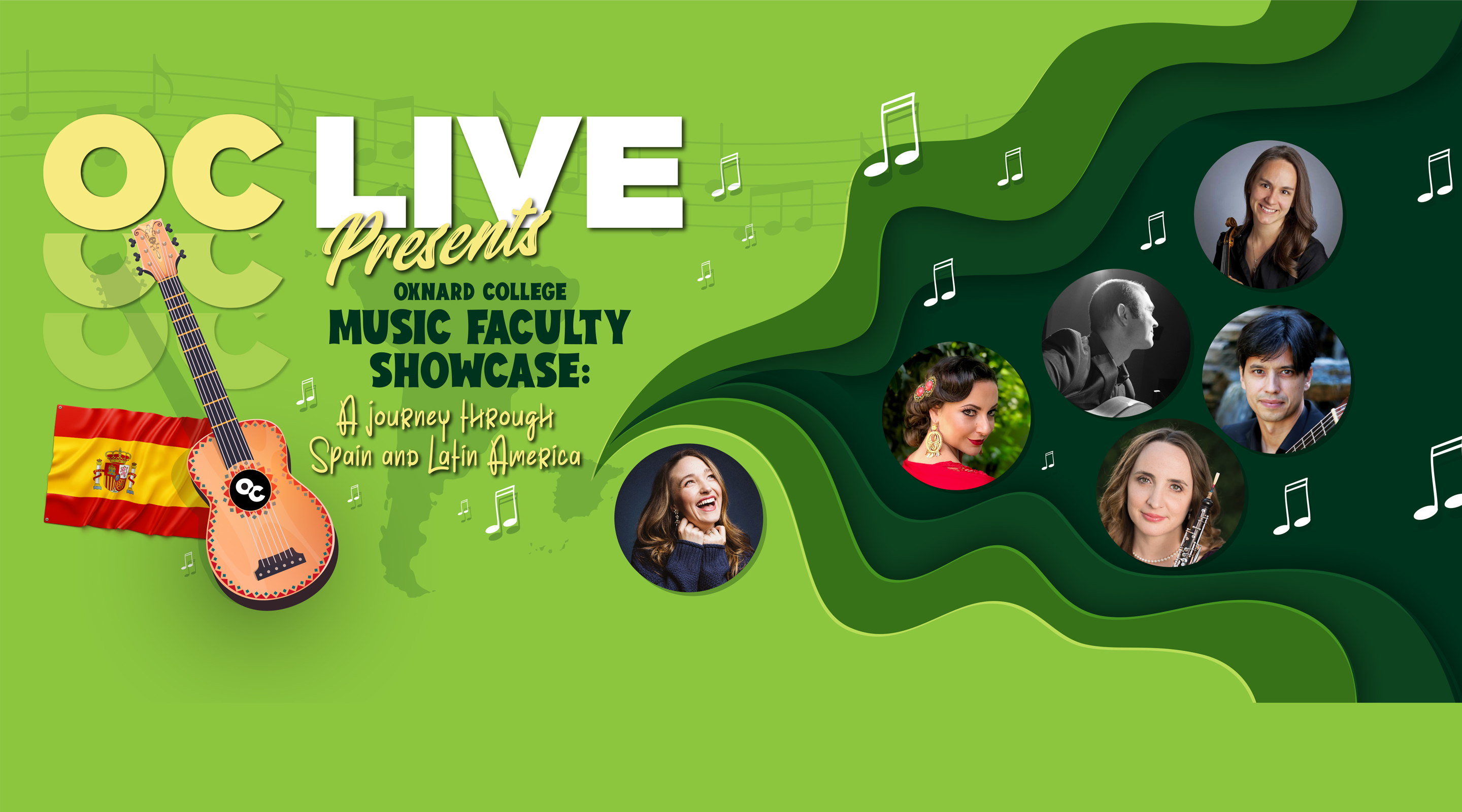 OC LIVE: Oxnard College Music Faculty Showcase — A Journey through Spain and Latin America