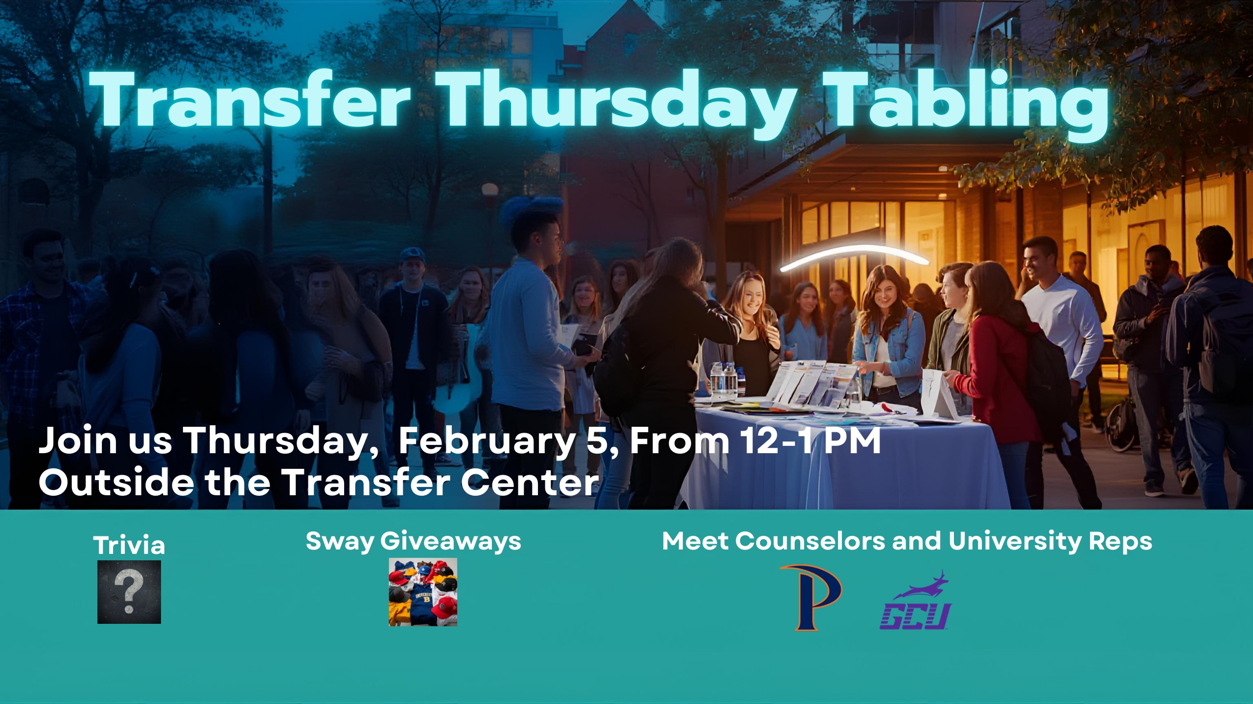 Transfer Thursday Tabling - Feb 5