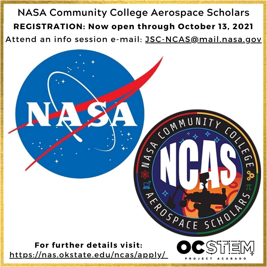 2021 NASA NCAS Flyer