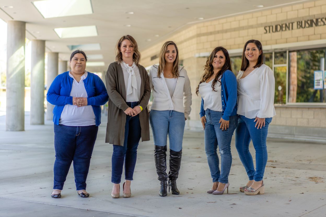 Classified Senate Officers, Fidelia Flores, Amanda Burwick, Dalia Guerrero, Amparo Medina, Berenice Rodriguez