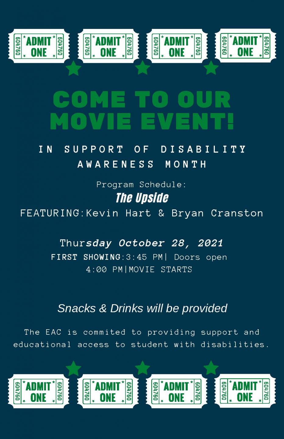 OC Disability Awareness Month Flyer