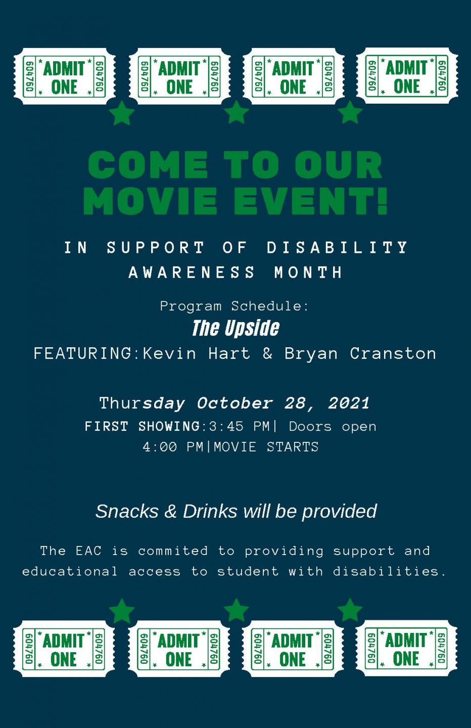 OC Disability Awareness Month Flyer