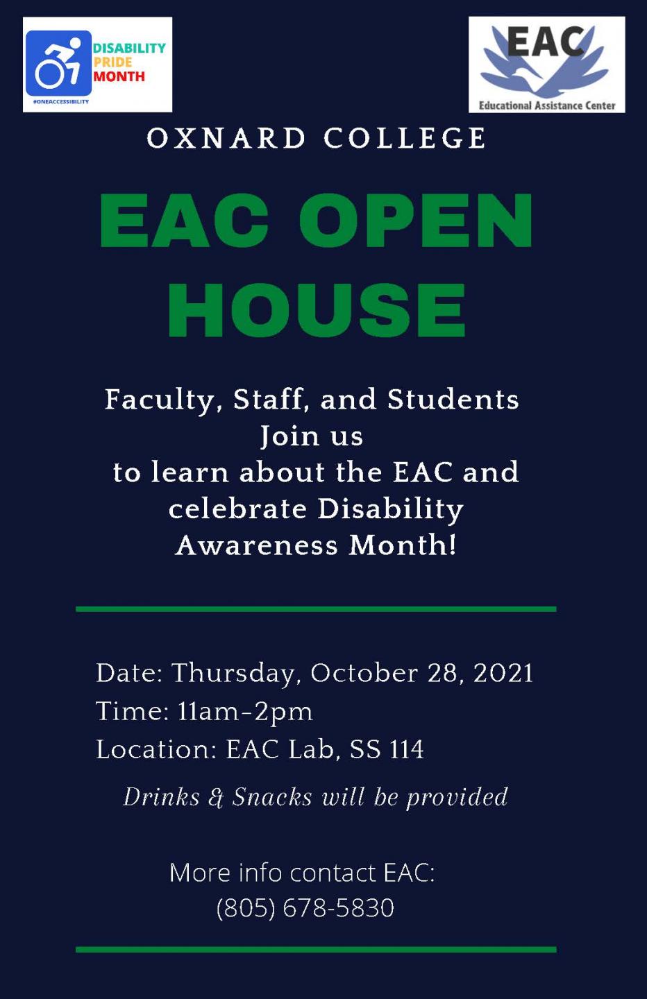 EAC Open House Flyer
