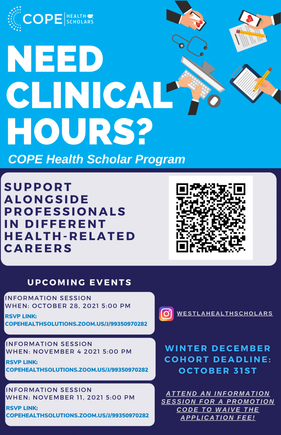 Medical Internship Flyer