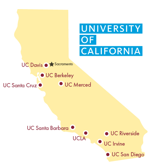 UC Campus Map