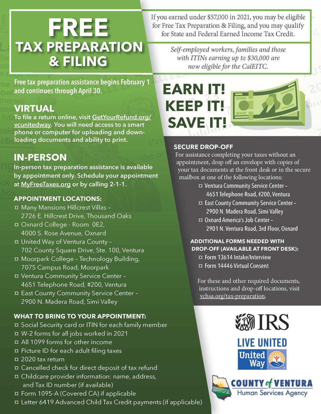 Free Tax Services