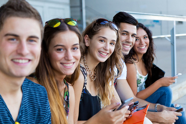 Group of students 