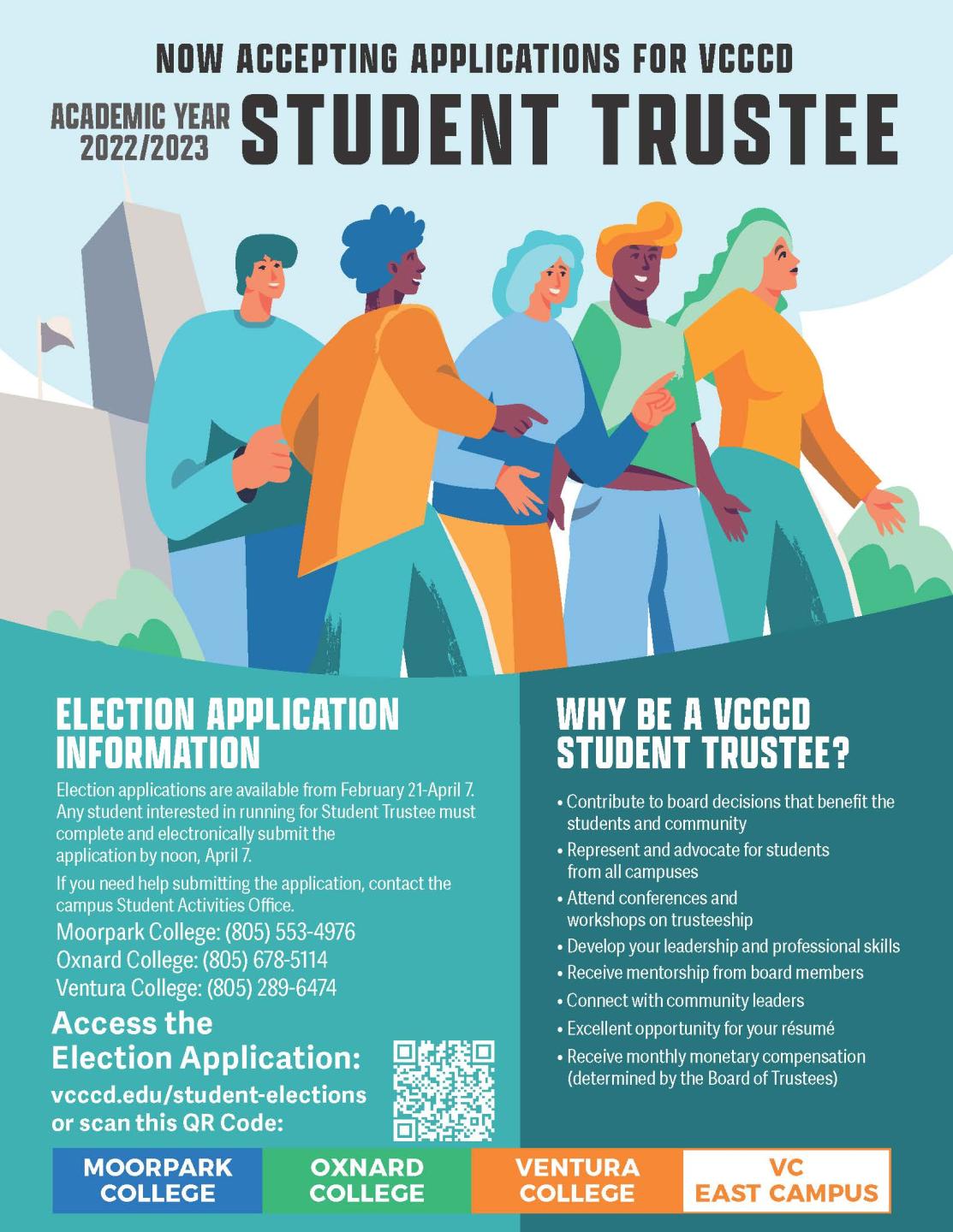 Student Election Recruitment Flyer