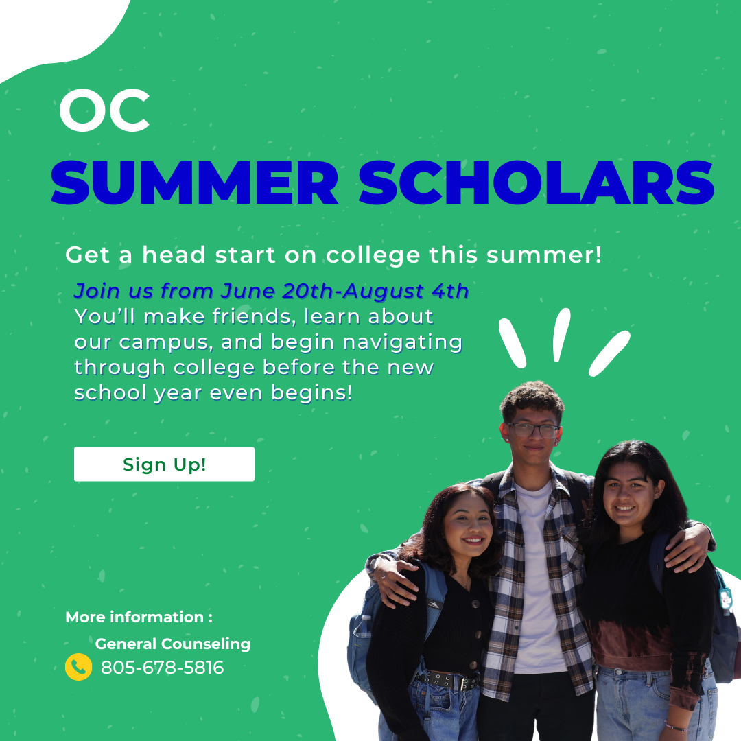 OC Summer Scholar