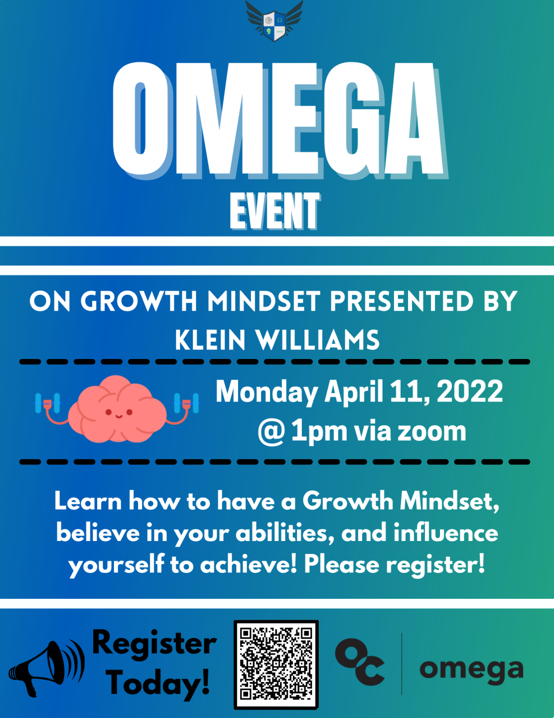 OMEGA Mindset flyer