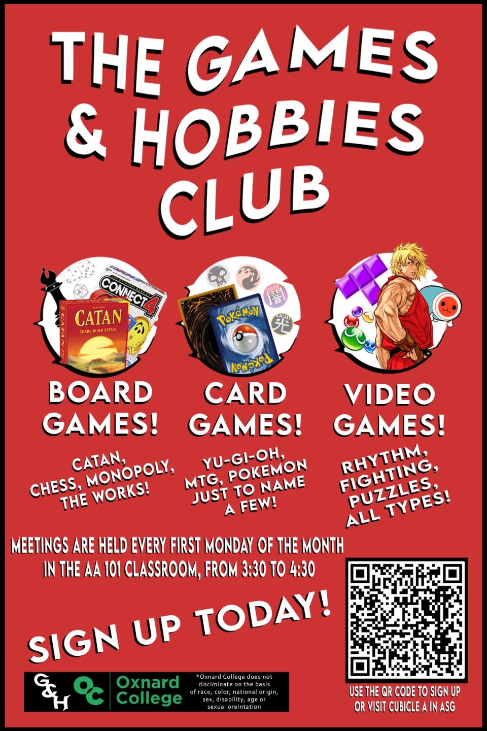 OC Games and Hobbies Club