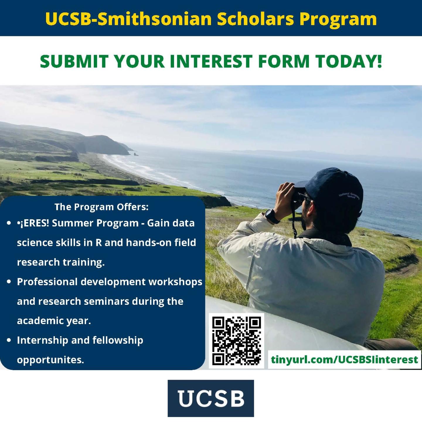 UCSB Smithsonian Scholars flyer