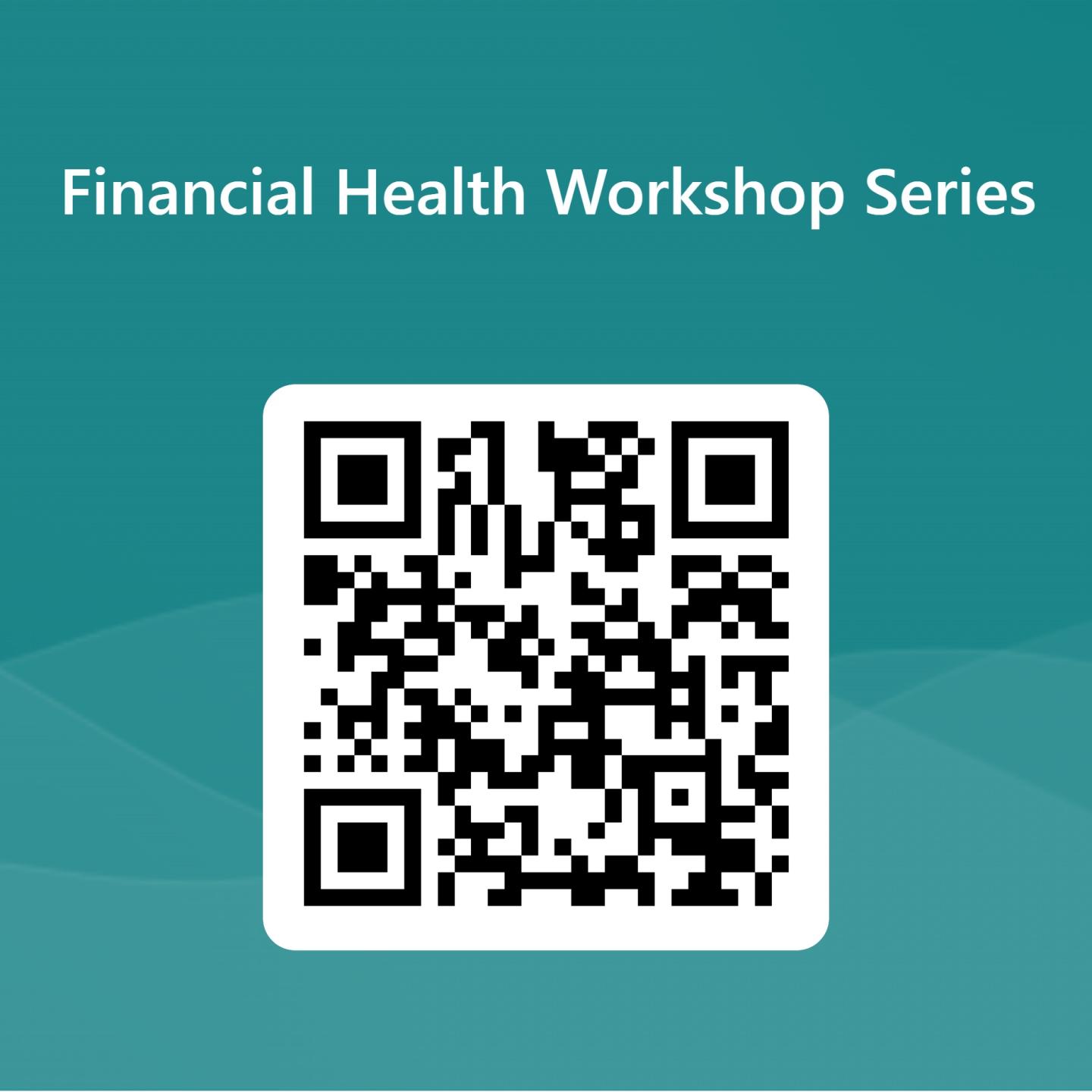 QR Code for Financial Health Workshop Series
