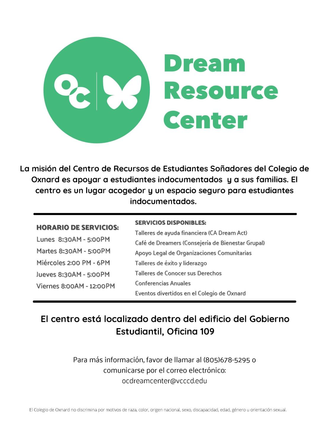 Dream Resource Center Page 2