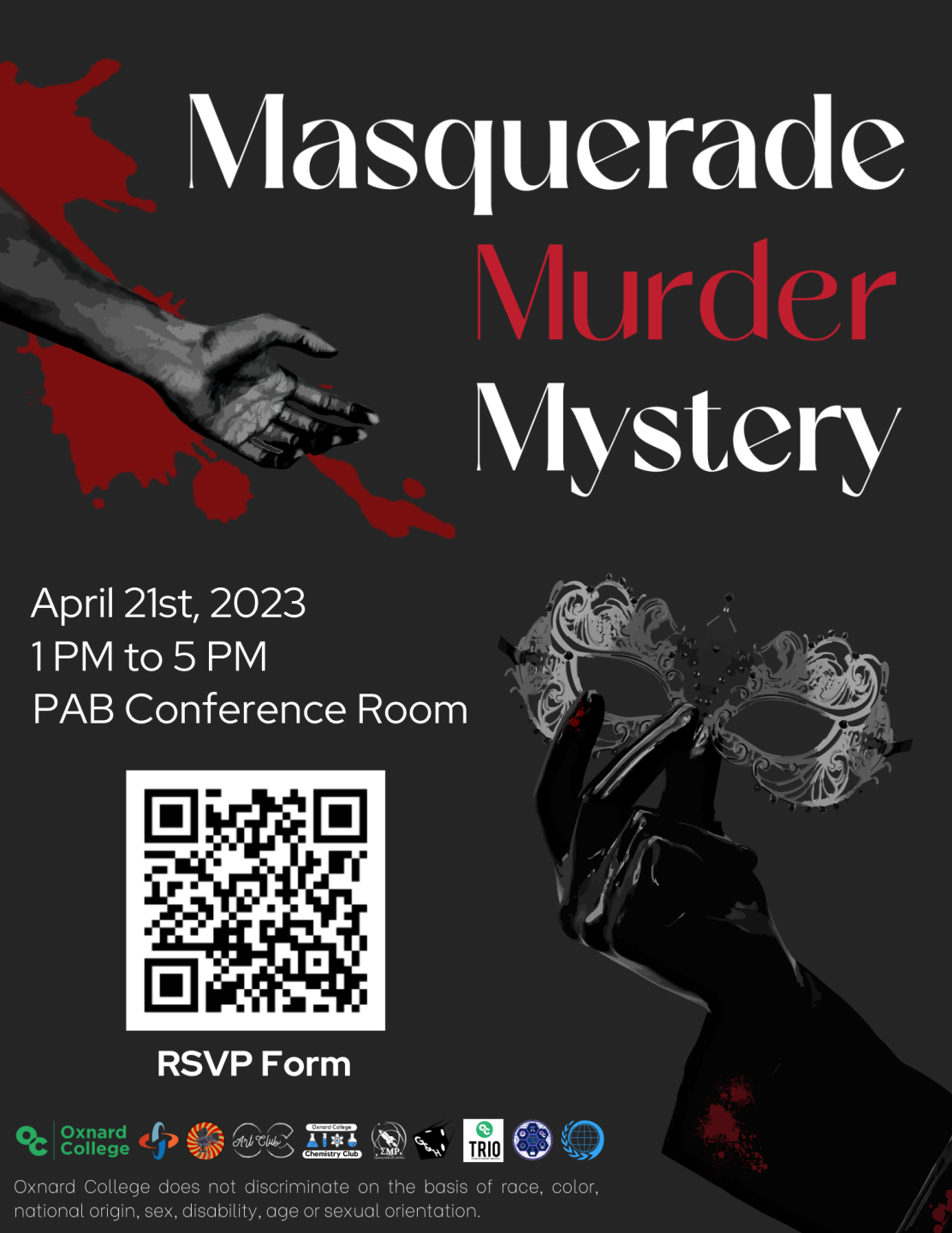 Murder Mystery flyer