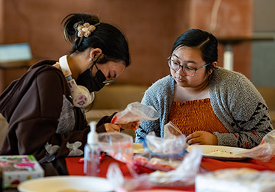 FYE Students Studying