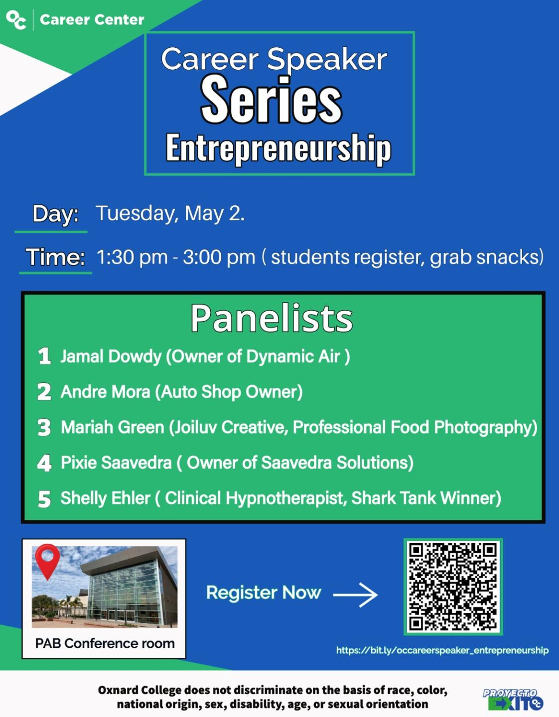 Career Speakers Series May 2