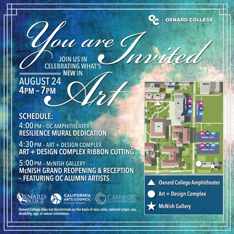 OC Art Invitation flyer