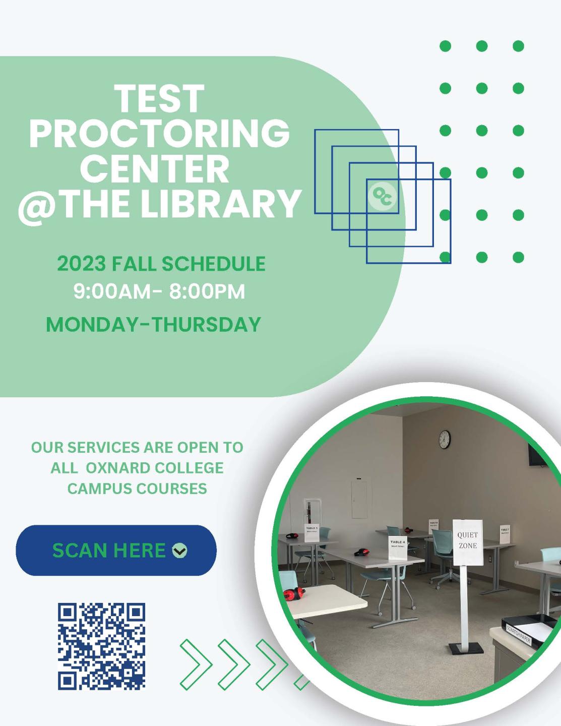 OC Proctoring Center flyer