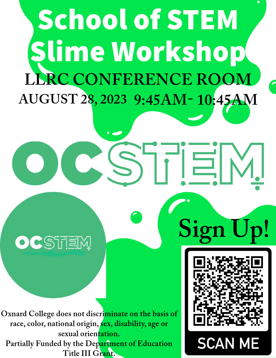 School of STEM Slime Workshop