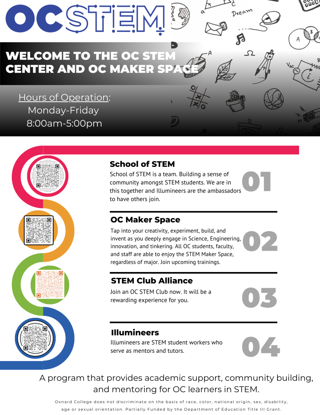 OC STEM Fall 23 Welcome flyer