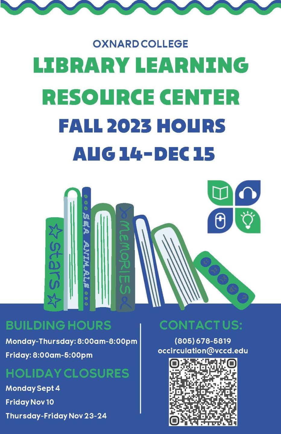 LLRC fall hours