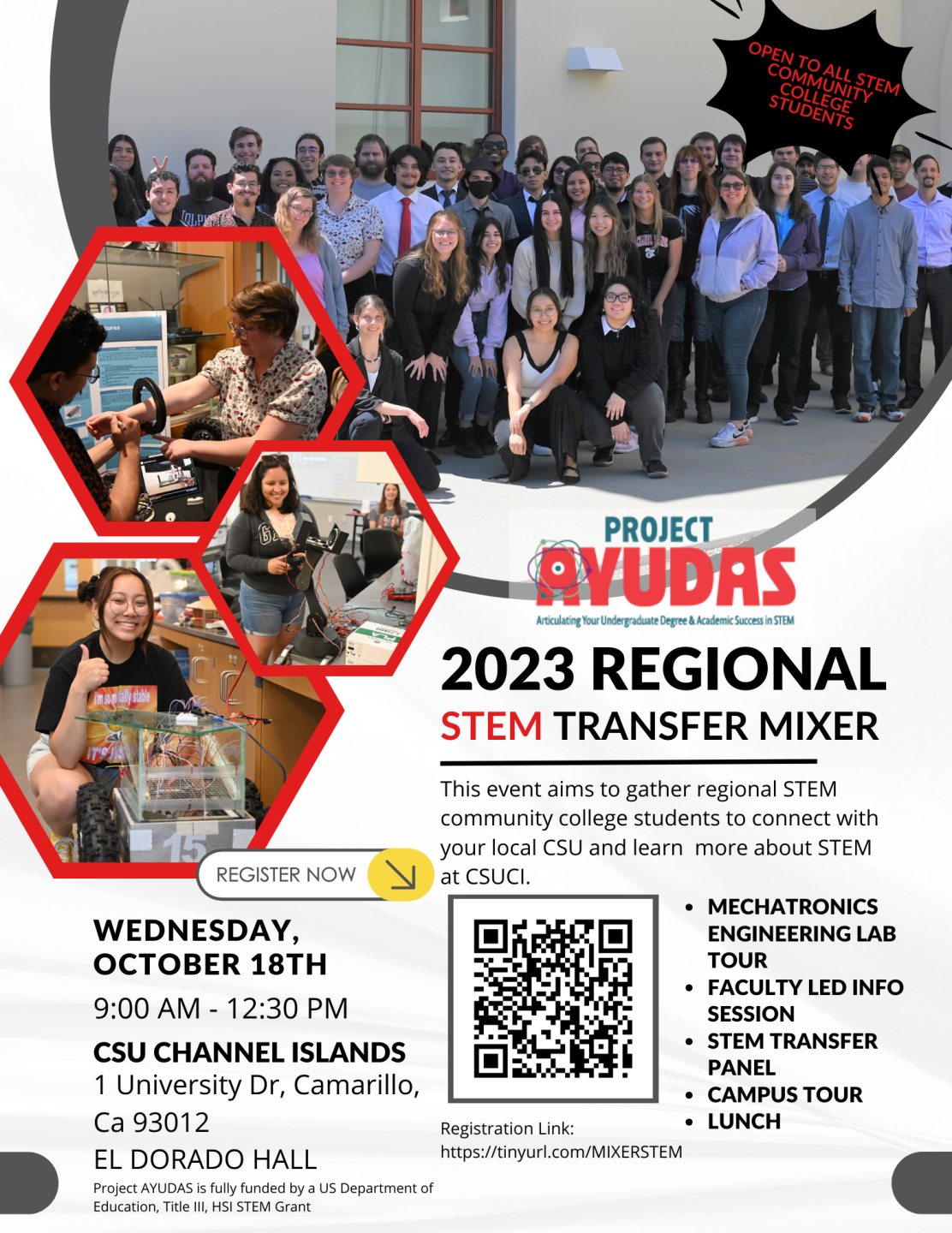2023 CSUCI Transfer STEM Mixer