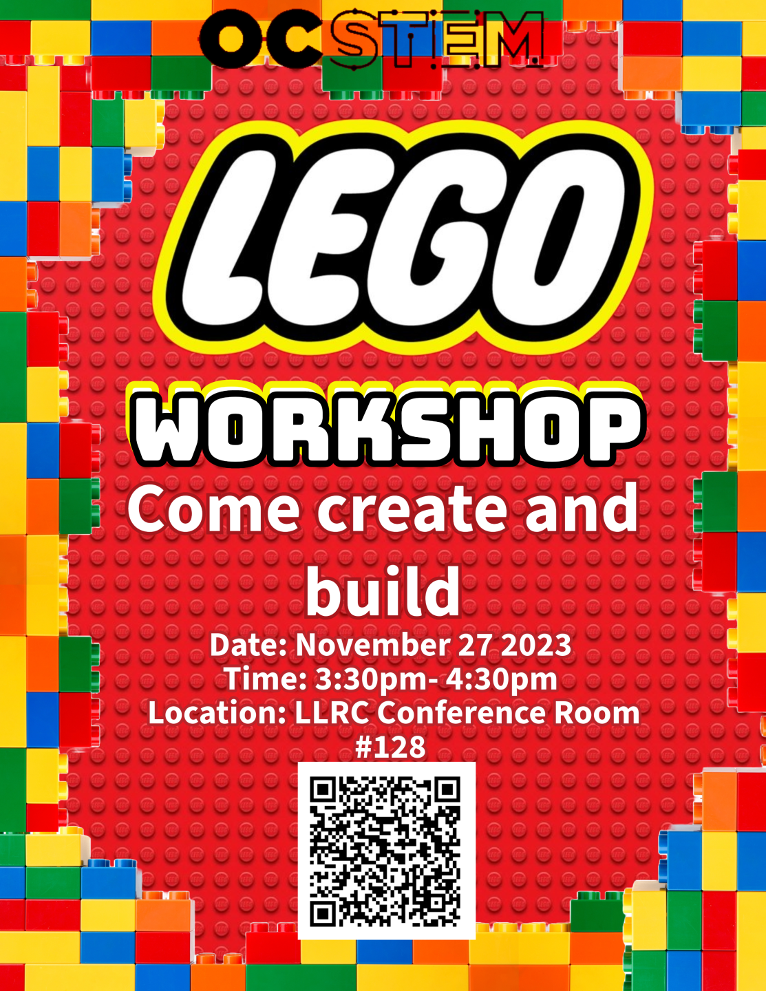 LEGO Workshop flyer