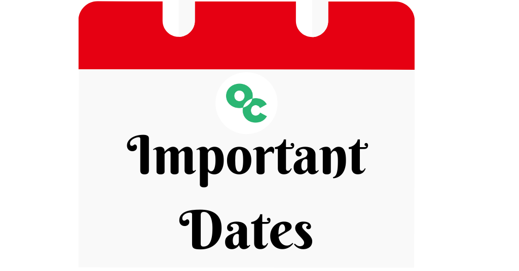 important dates image