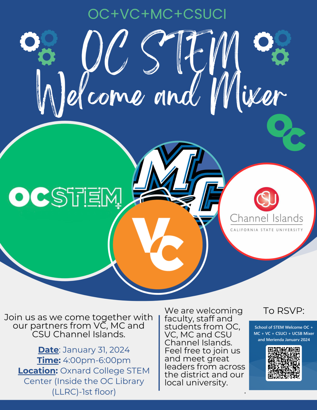 OC STEM Welcome and Mixer