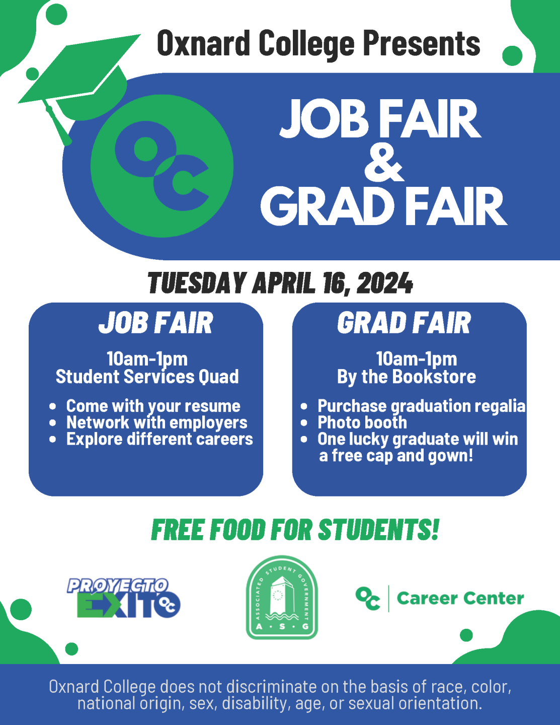 Job fair and graduation fair
