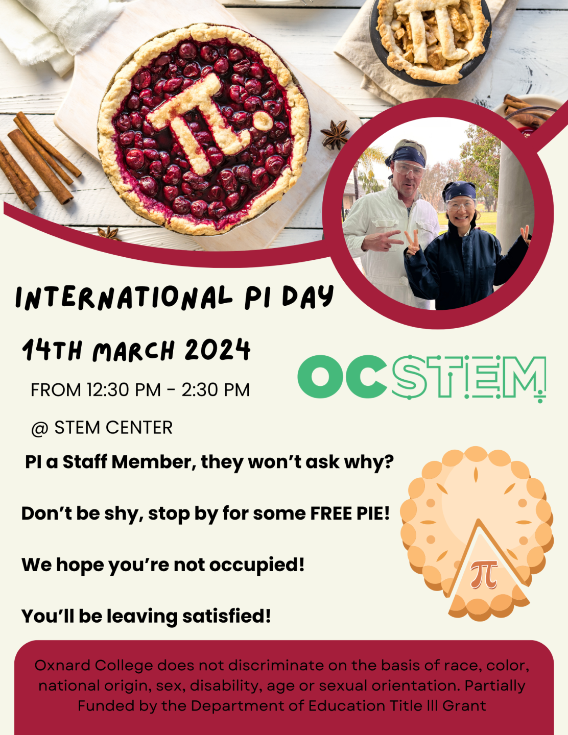 Pi Day Flyer