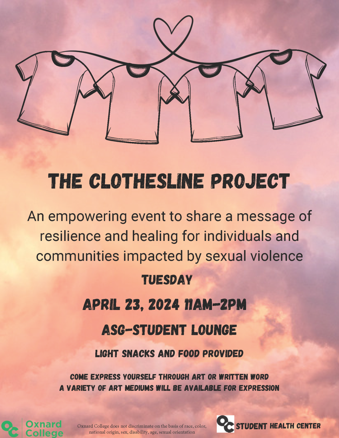 Clothesline Project Flyer