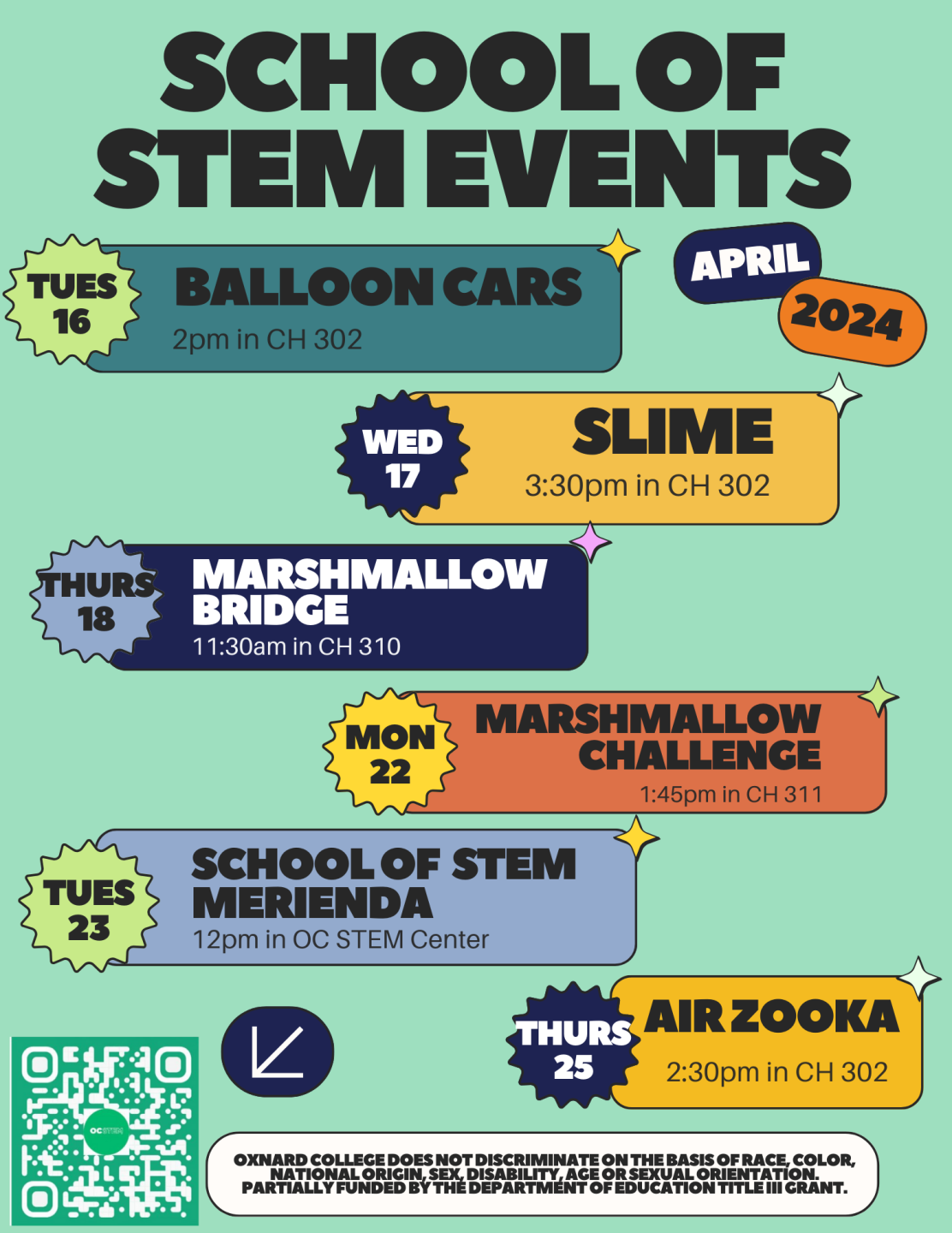 April School of STEM Events
